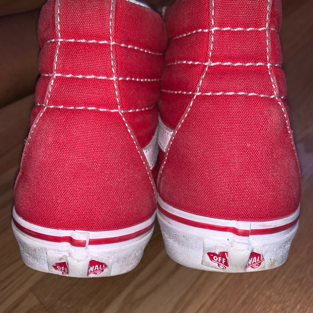 Red Vans - Picture 2 of 4